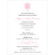 Pink Ornate Scroll Cross Invitations Image 3 of 3